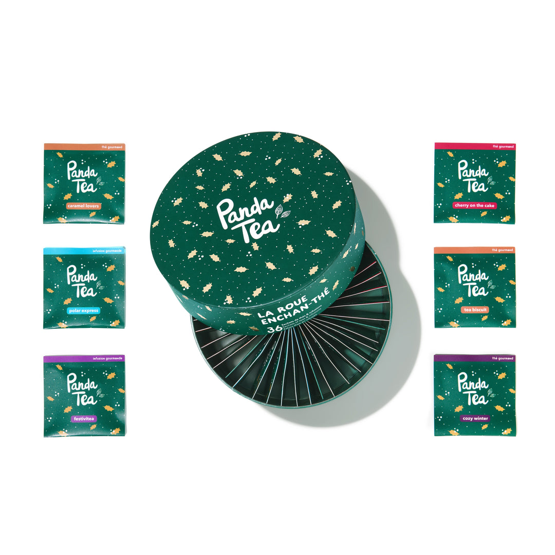 Coffret Thés de Noël : Roue Enchan-thé 36 sachets