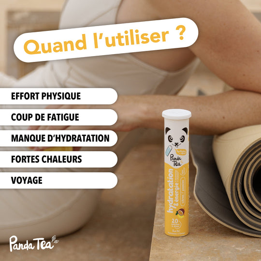 Pastilles Hydratation & Énergie - Citron-Passion