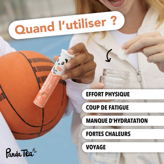 Pastilles Hydratation & Énergie - Pêche