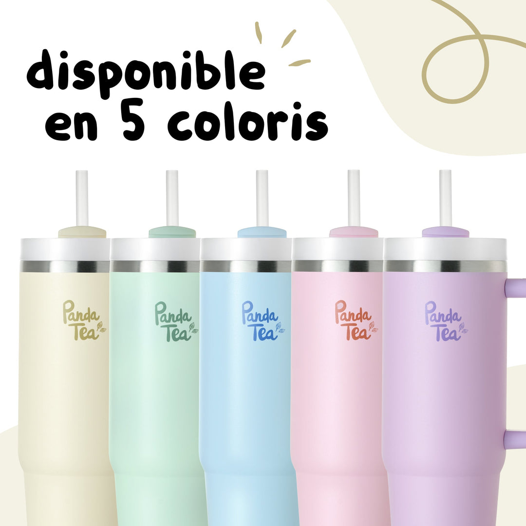 Mug XXL avec Paille - 900 mL