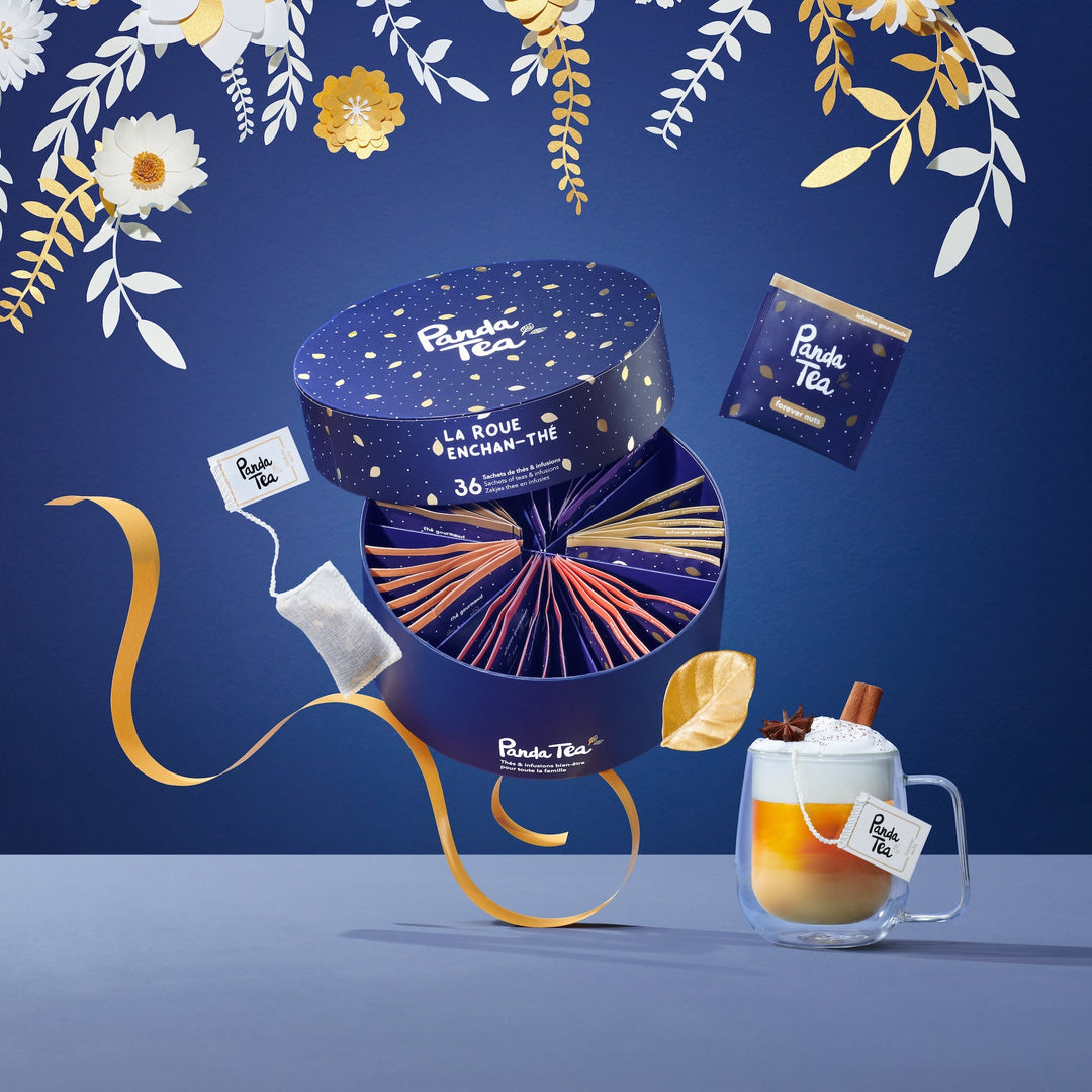 Coffret Thés de Noël : Roue Enchan-thé 36 sachets