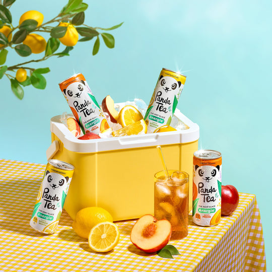 Thé Glacé Énergie - Saveur Pêche
