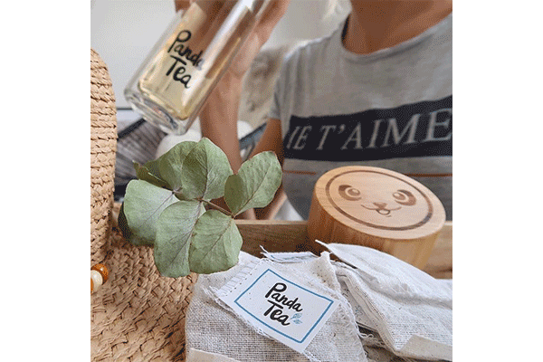 Gourde en Verre avec Infuseur - 450 mL
