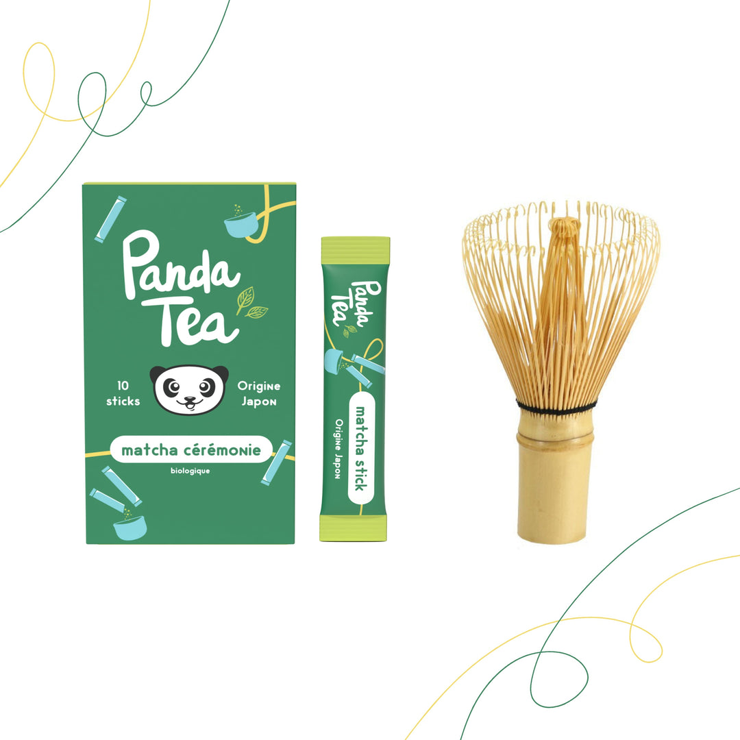 Thé Matcha Cérémonie Bio en Sticks