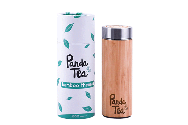 Thermos en Bambou avec Infuseur - 360 mL