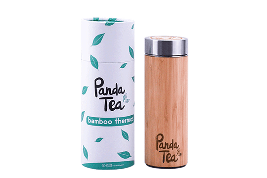 Thermos en Bambou avec Infuseur - 360 mL
