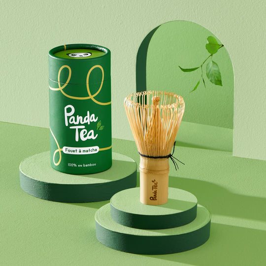 Fouet à Matcha en Bambou